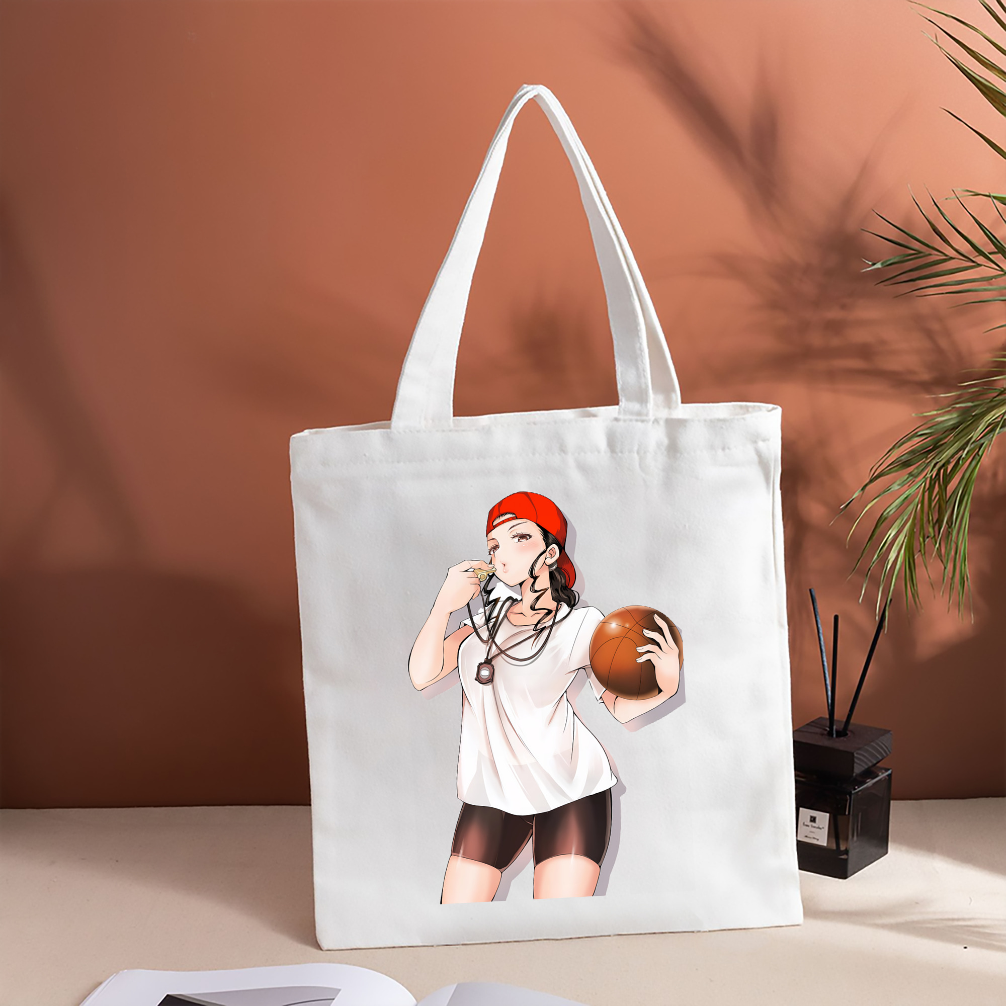 SLAM DUNK／スラムダンク 縦型キャンバス生地手提げバッグ　トートバッグ