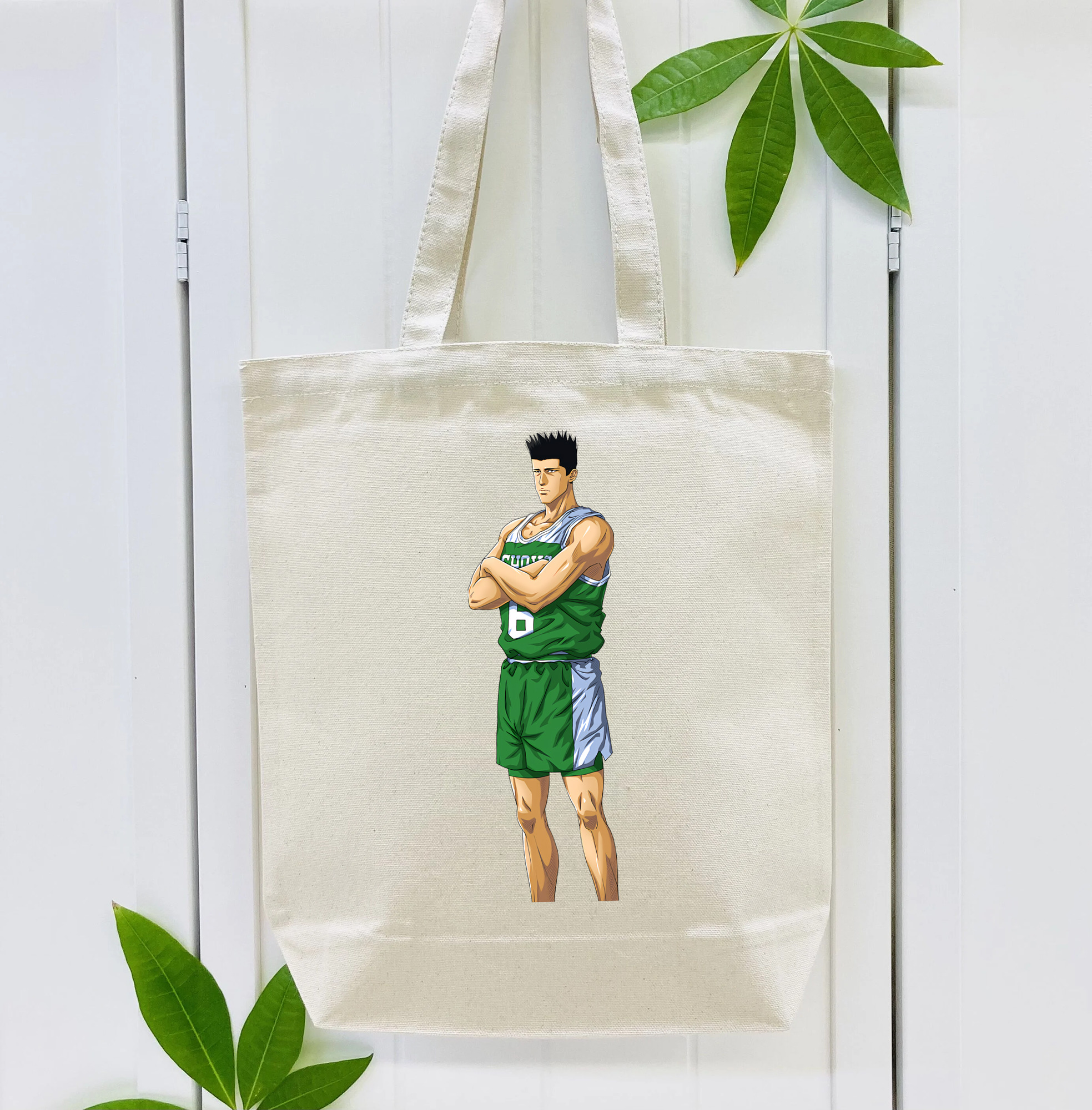 SLAM DUNK／スラムダンク 縦型キャンバス生地手提げバッグ　トートバッグ