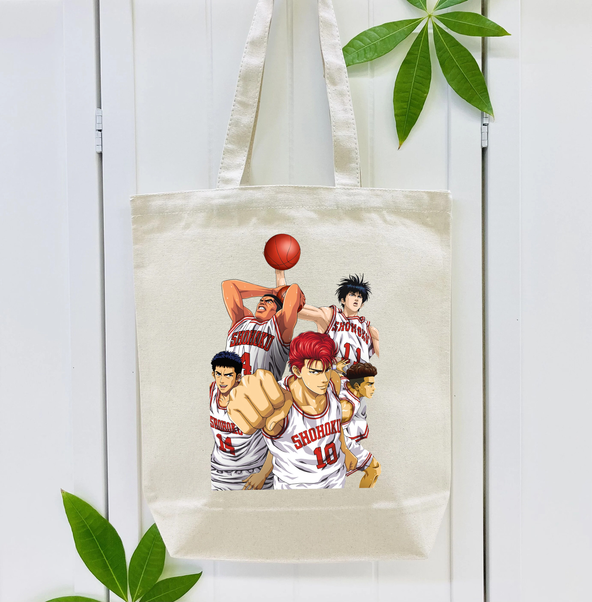 SLAM DUNK／スラムダンク 縦型キャンバス生地手提げバッグ　トートバッグ