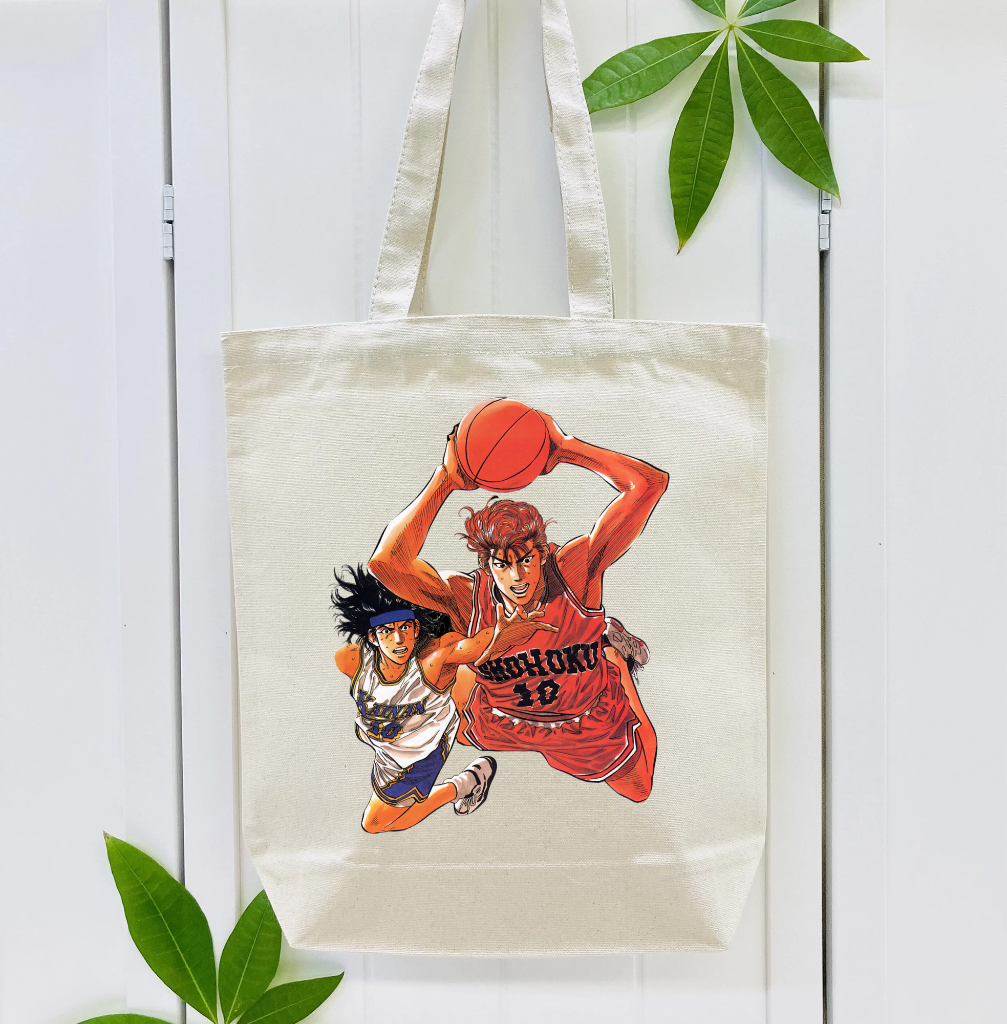 SLAM DUNK／スラムダンク 縦型キャンバス生地手提げバッグ　トートバッグ