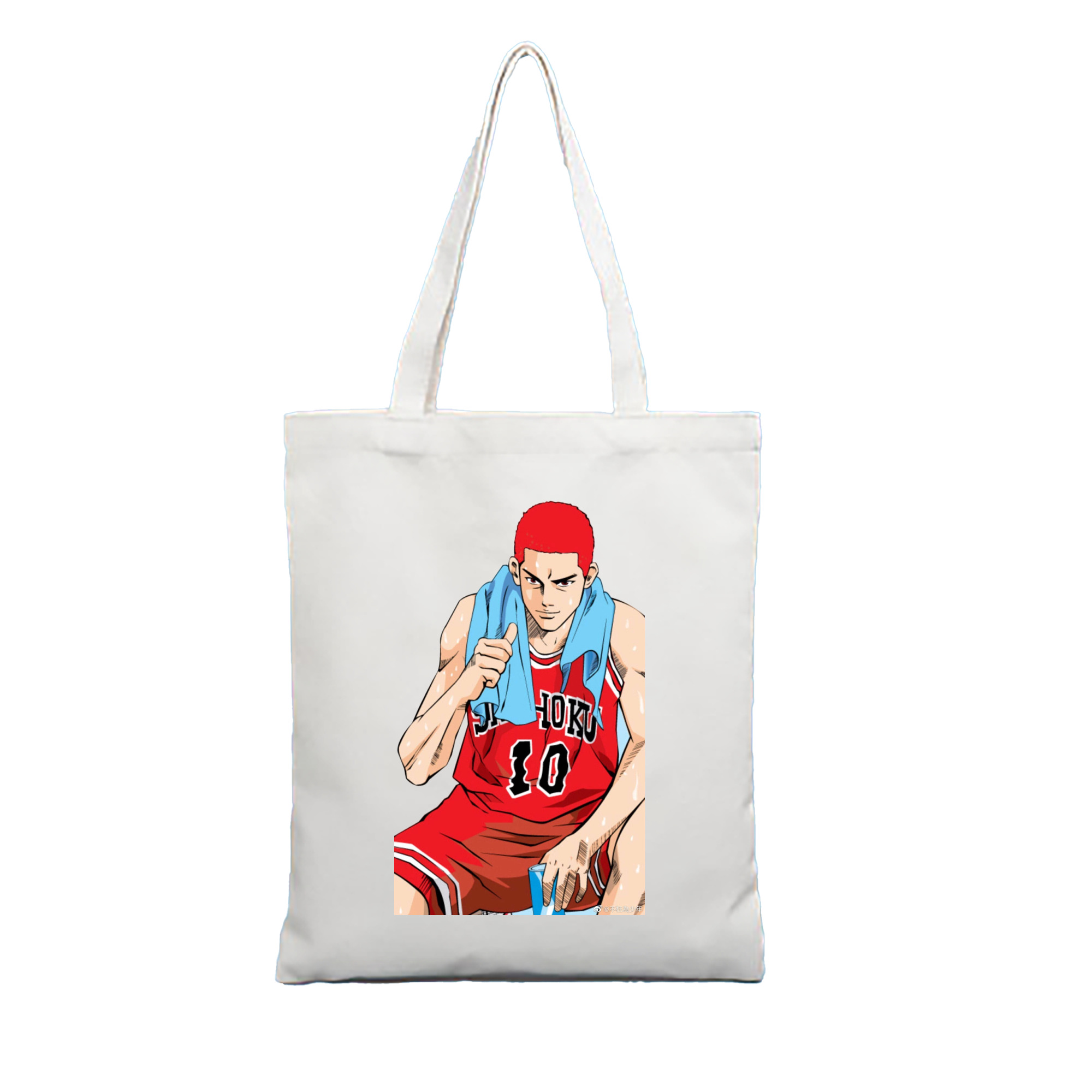 （画像用） SLAM DUNK／スラムダンク 縦型キャンバス生地手提げバッグ　トートバッグ