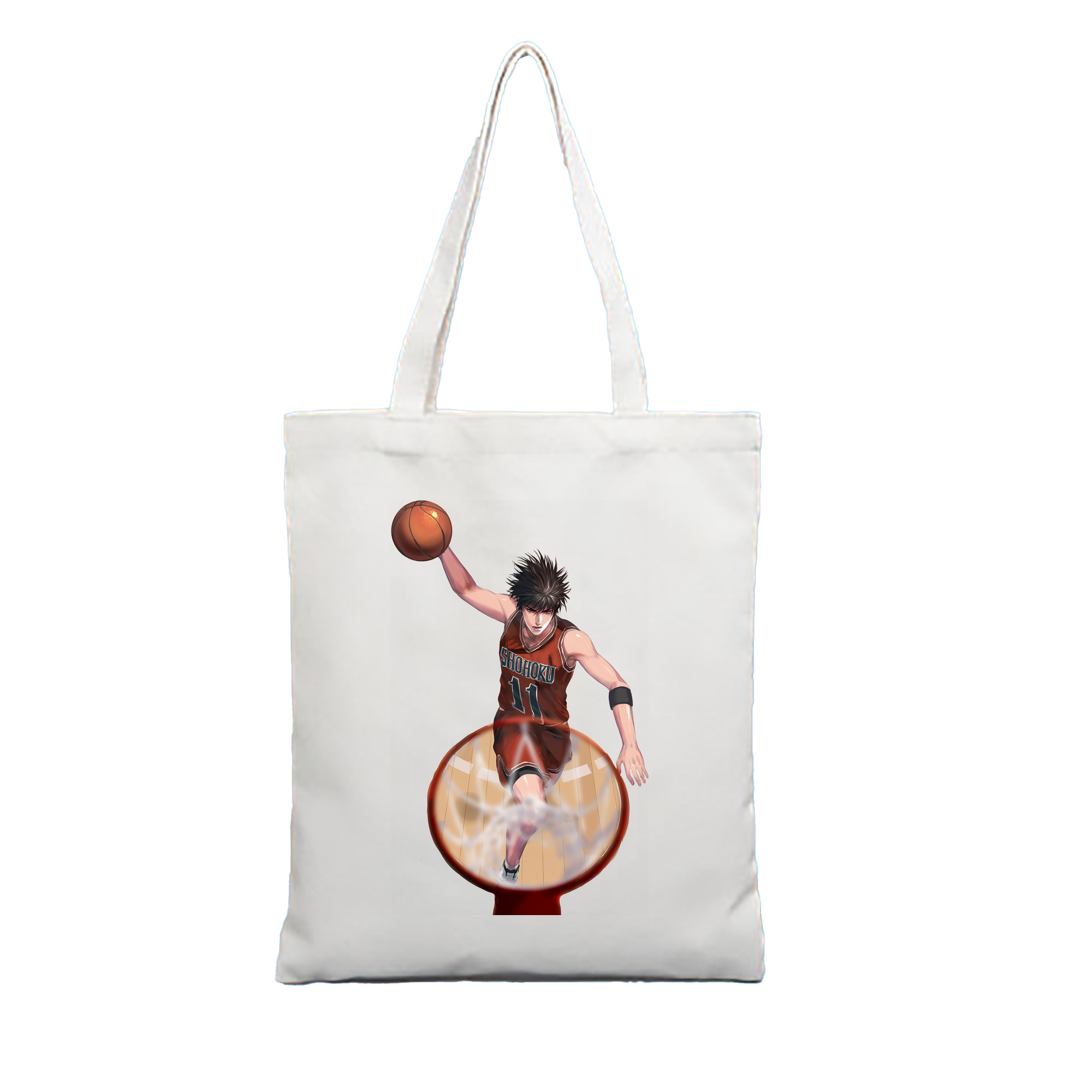 （画像用） SLAM DUNK／スラムダンク 縦型キャンバス生地手提げバッグ　トートバッグ