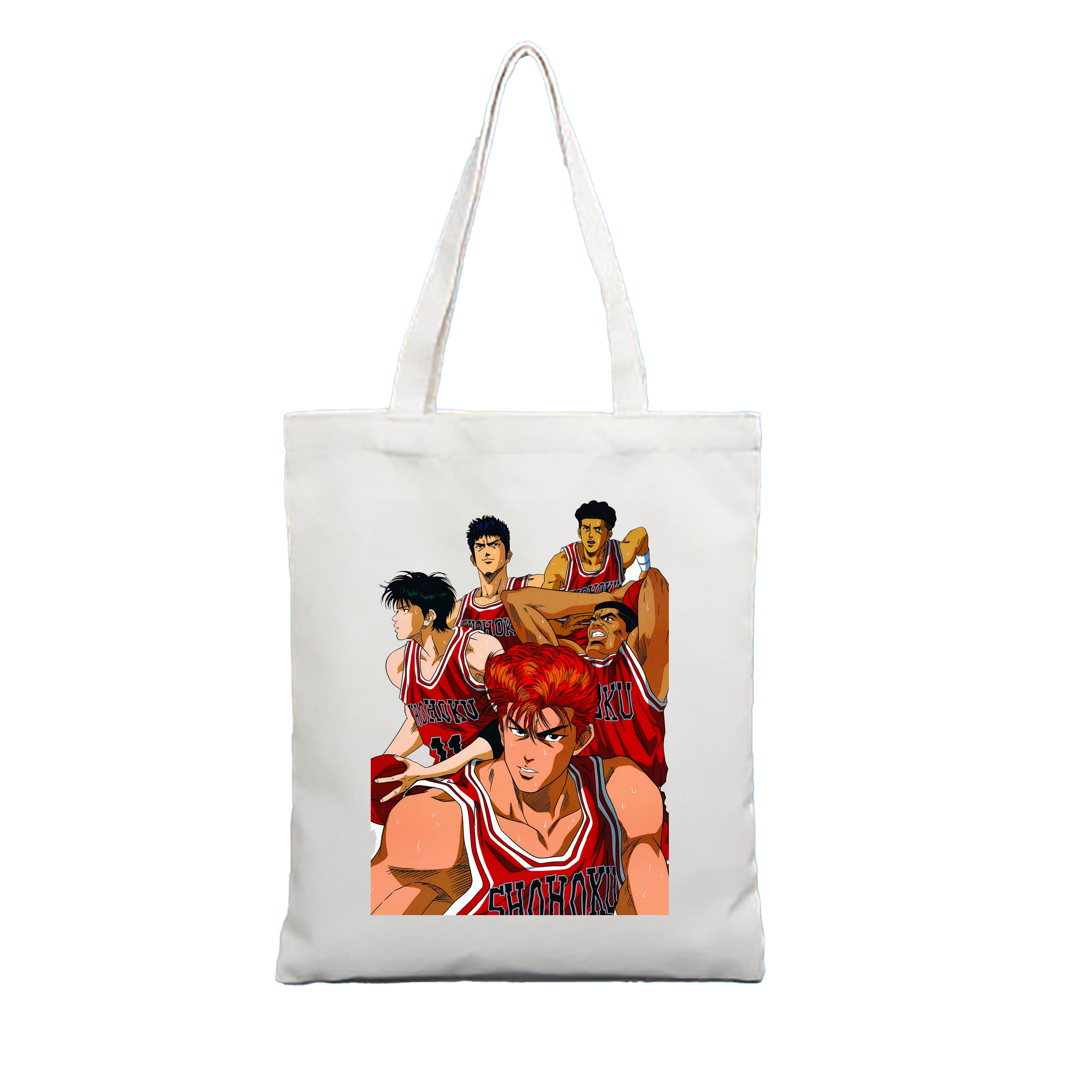 （画像用） SLAM DUNK／スラムダンク 縦型キャンバス生地手提げバッグ　トートバッグ