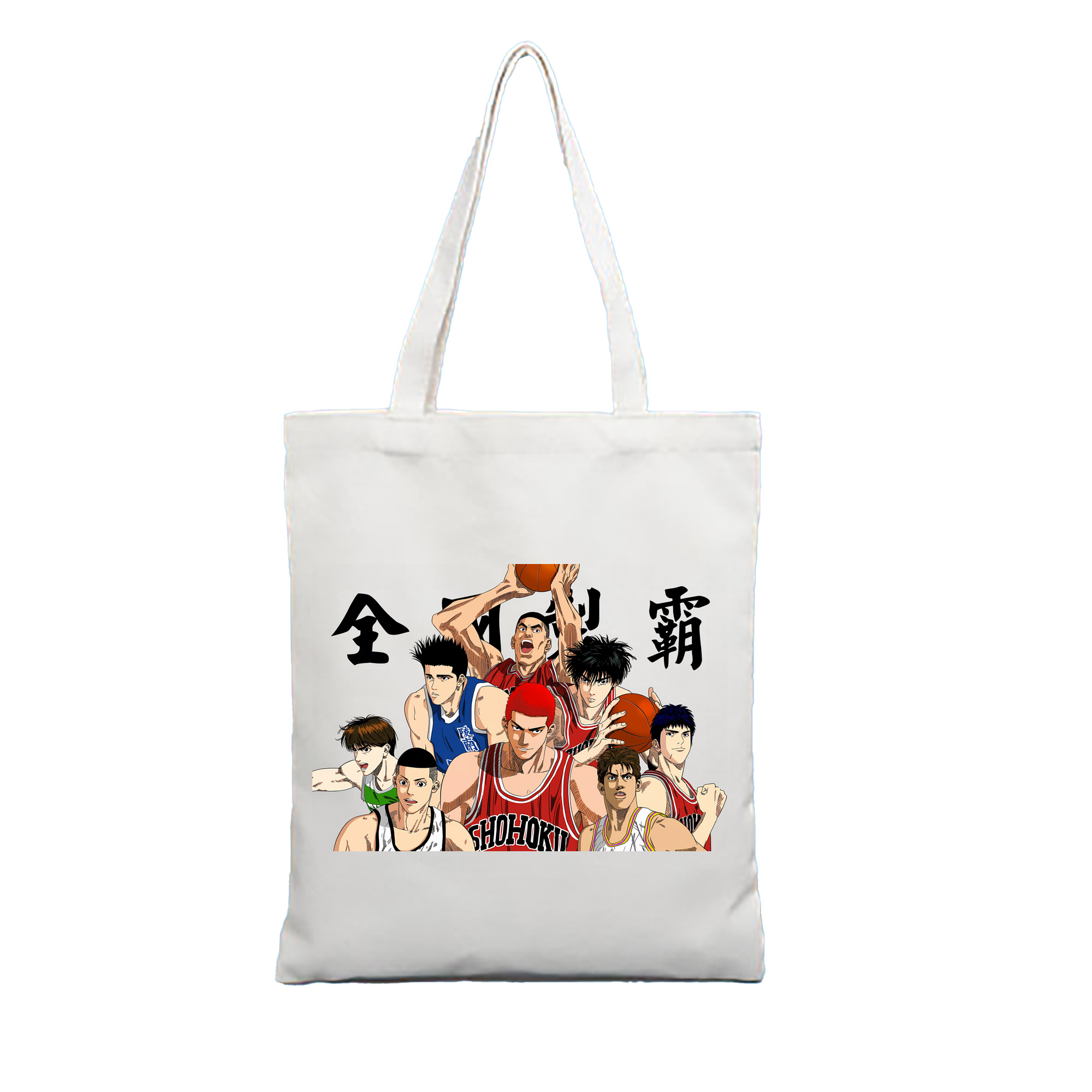 （画像用） SLAM DUNK／スラムダンク 縦型キャンバス生地手提げバッグ　トートバッグ