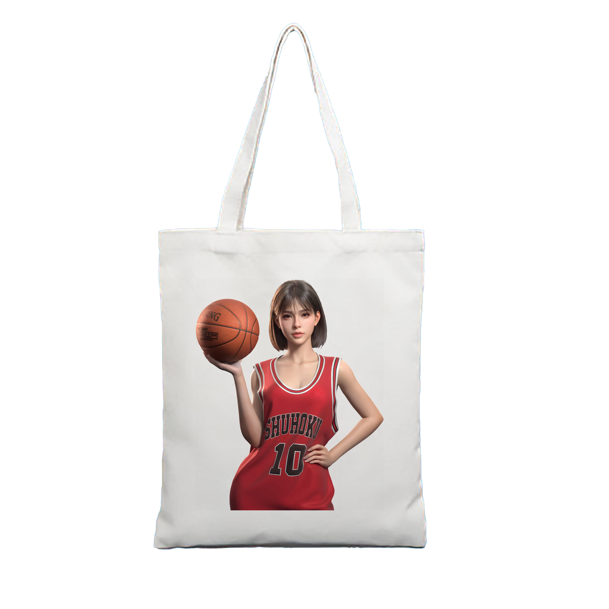 （画像用） SLAM DUNK／スラムダンク 縦型キャンバス生地手提げバッグ　トートバッグ