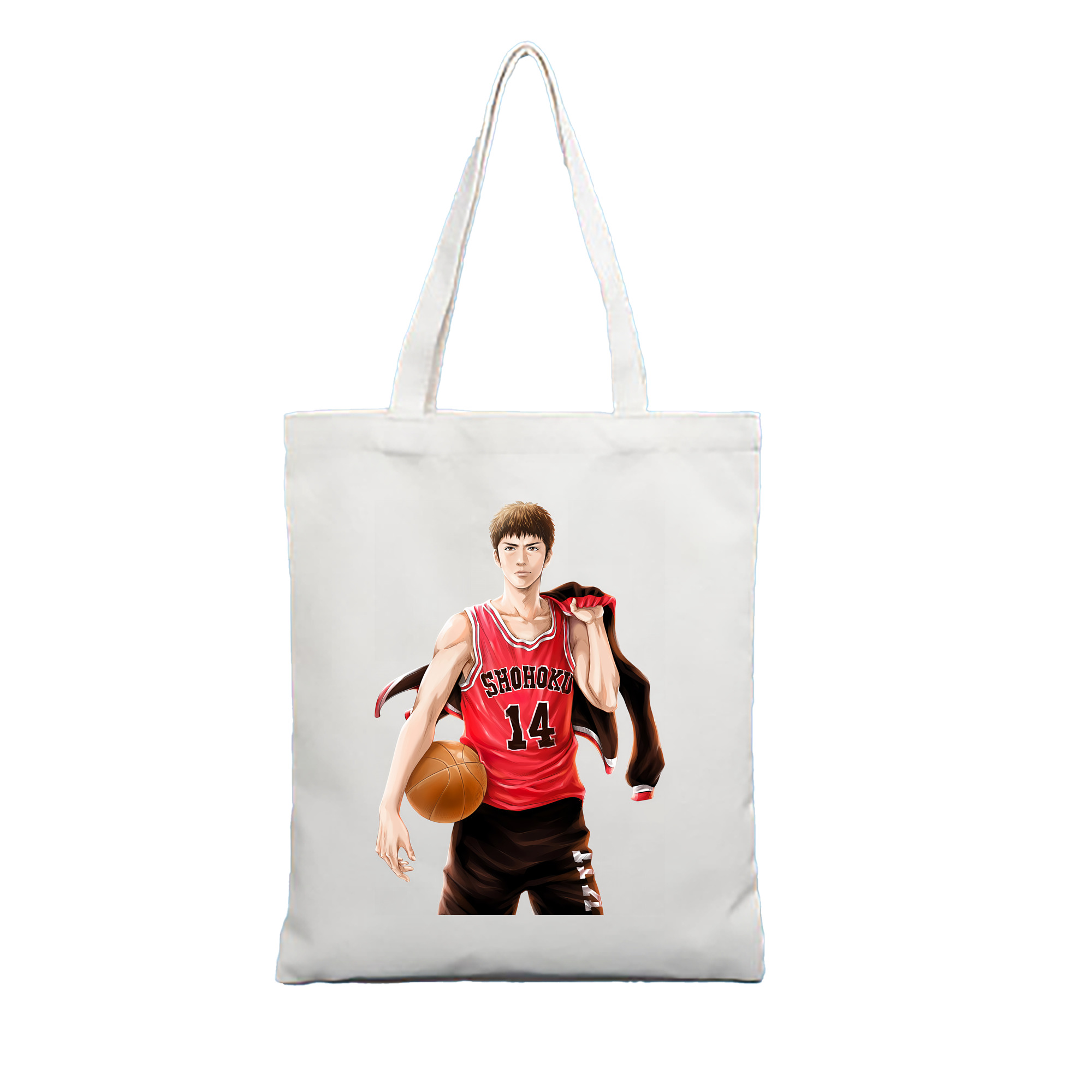 （画像用） SLAM DUNK／スラムダンク 縦型キャンバス生地手提げバッグ　トートバッグ