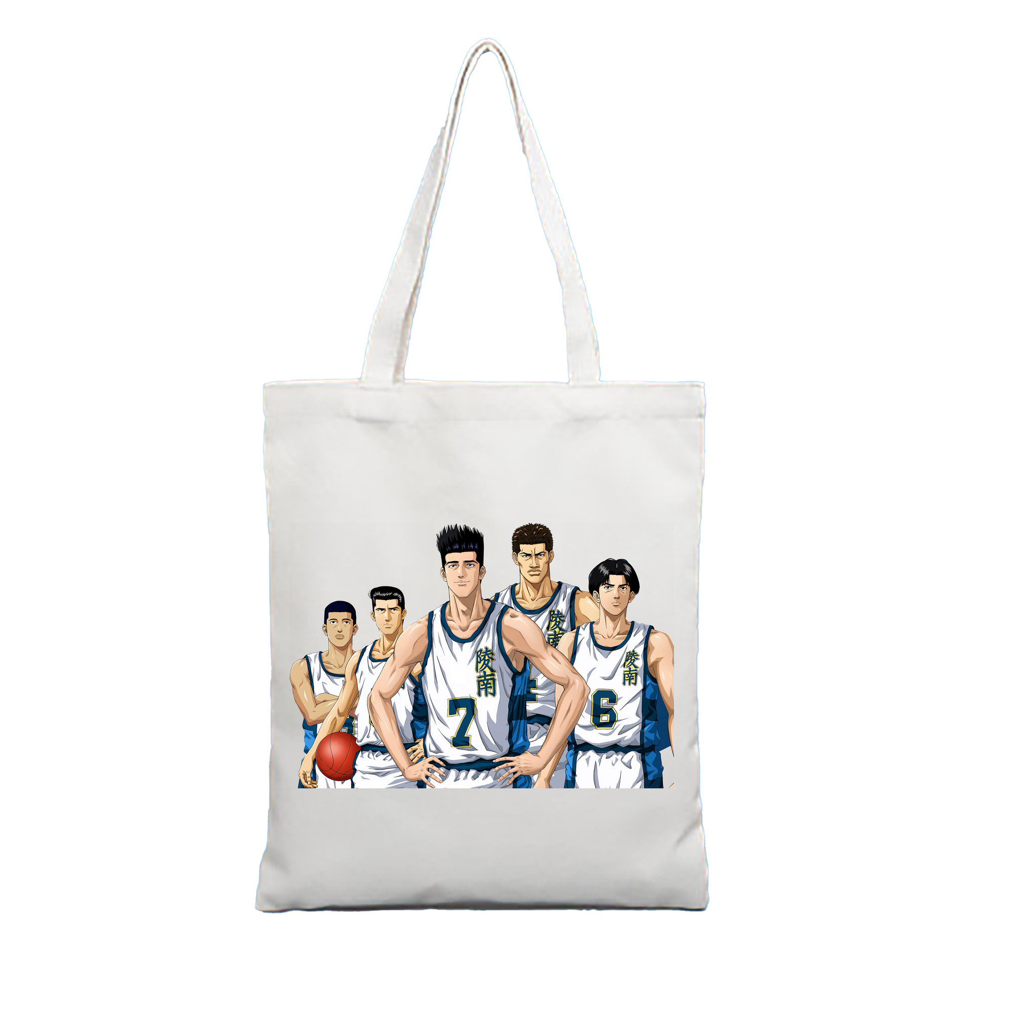 （画像用） SLAM DUNK／スラムダンク 縦型キャンバス生地手提げバッグ　トートバッグ