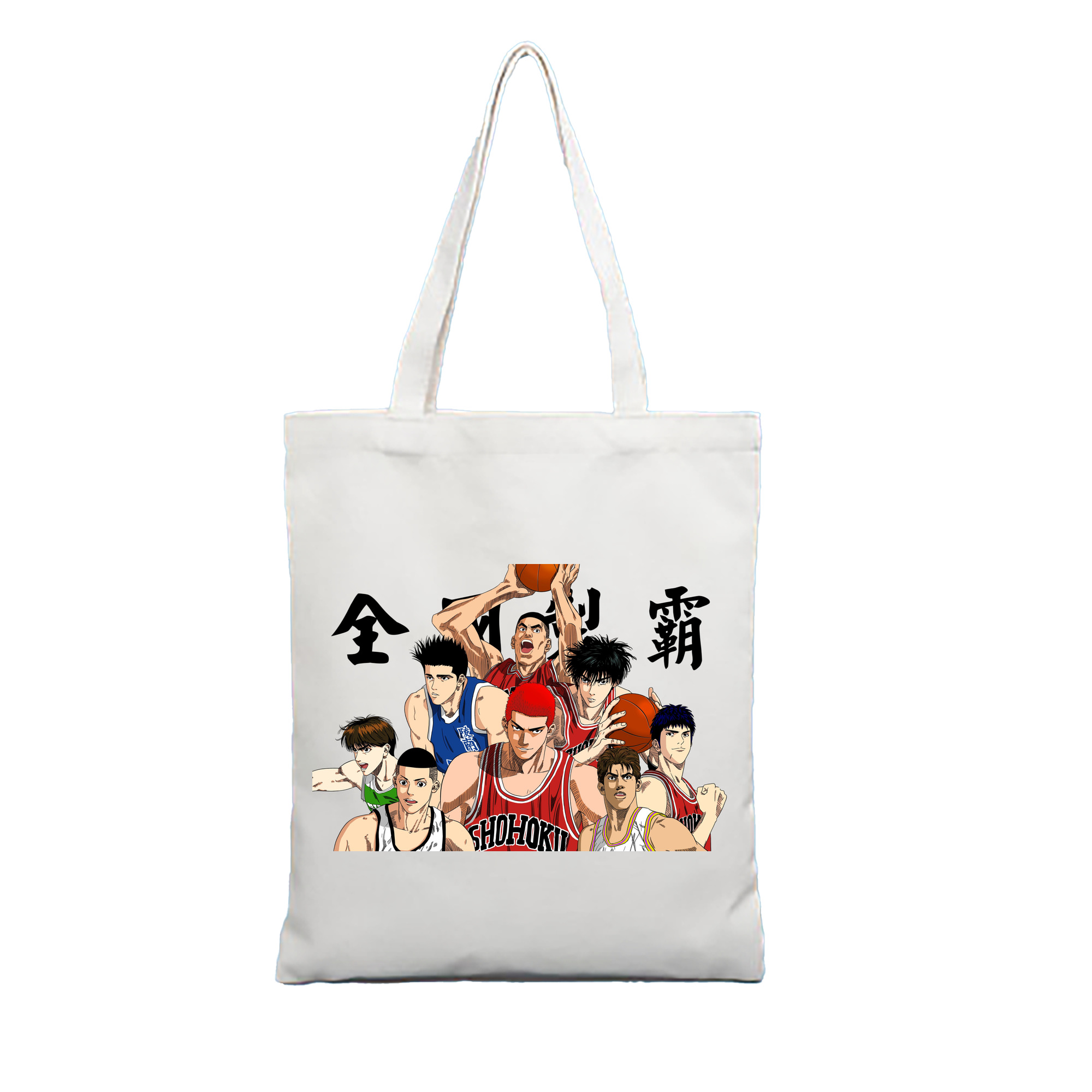 （画像用） SLAM DUNK／スラムダンク 縦型キャンバス生地手提げバッグ　トートバッグ