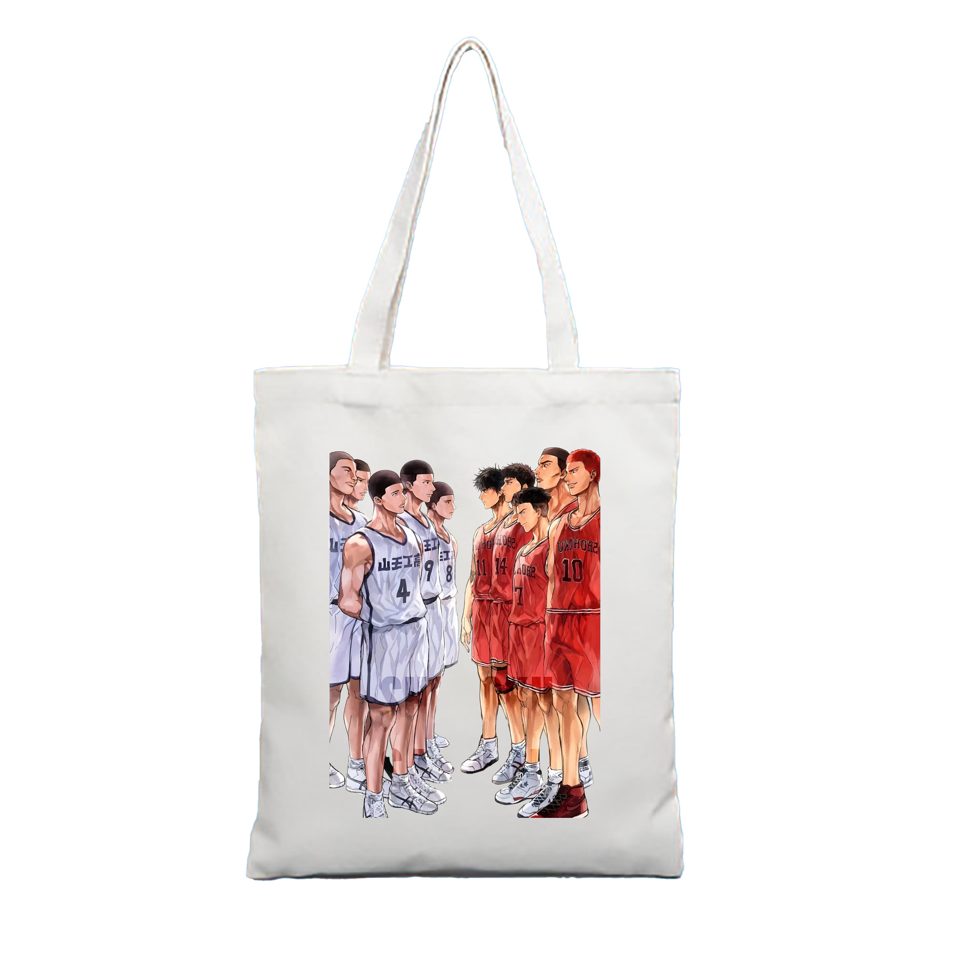 （画像用） SLAM DUNK／スラムダンク 縦型キャンバス生地手提げバッグ　トートバッグ
