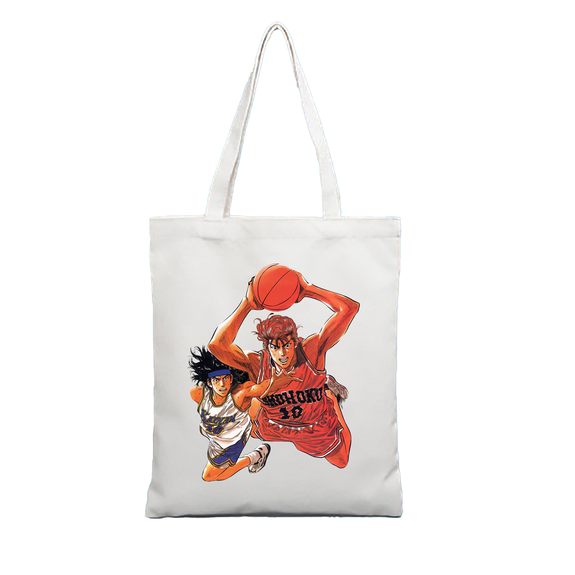 （画像用） SLAM DUNK／スラムダンク 縦型キャンバス生地手提げバッグ　トートバッグ