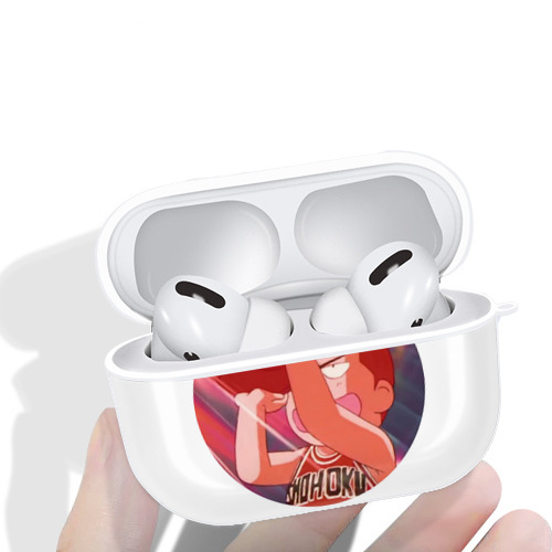 SLAM DUNK／スラムダンク 【AirPods Pro用】ハードシェル保護ケース 耐衝撃・防指紋・カラビナ付き商品仕様