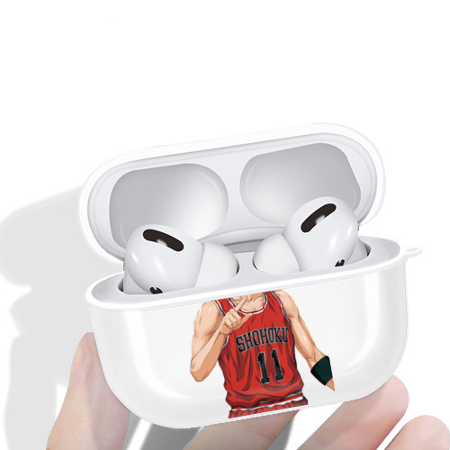 SLAM DUNK／スラムダンク 【AirPods Pro用】ハードシェル保護ケース 耐衝撃・防指紋・カラビナ付き商品仕様