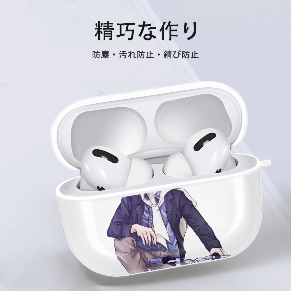 SLAM DUNK／スラムダンク 【AirPods Pro用】ハードシェル保護ケース 耐衝撃・防指紋・カラビナ付き商品仕様