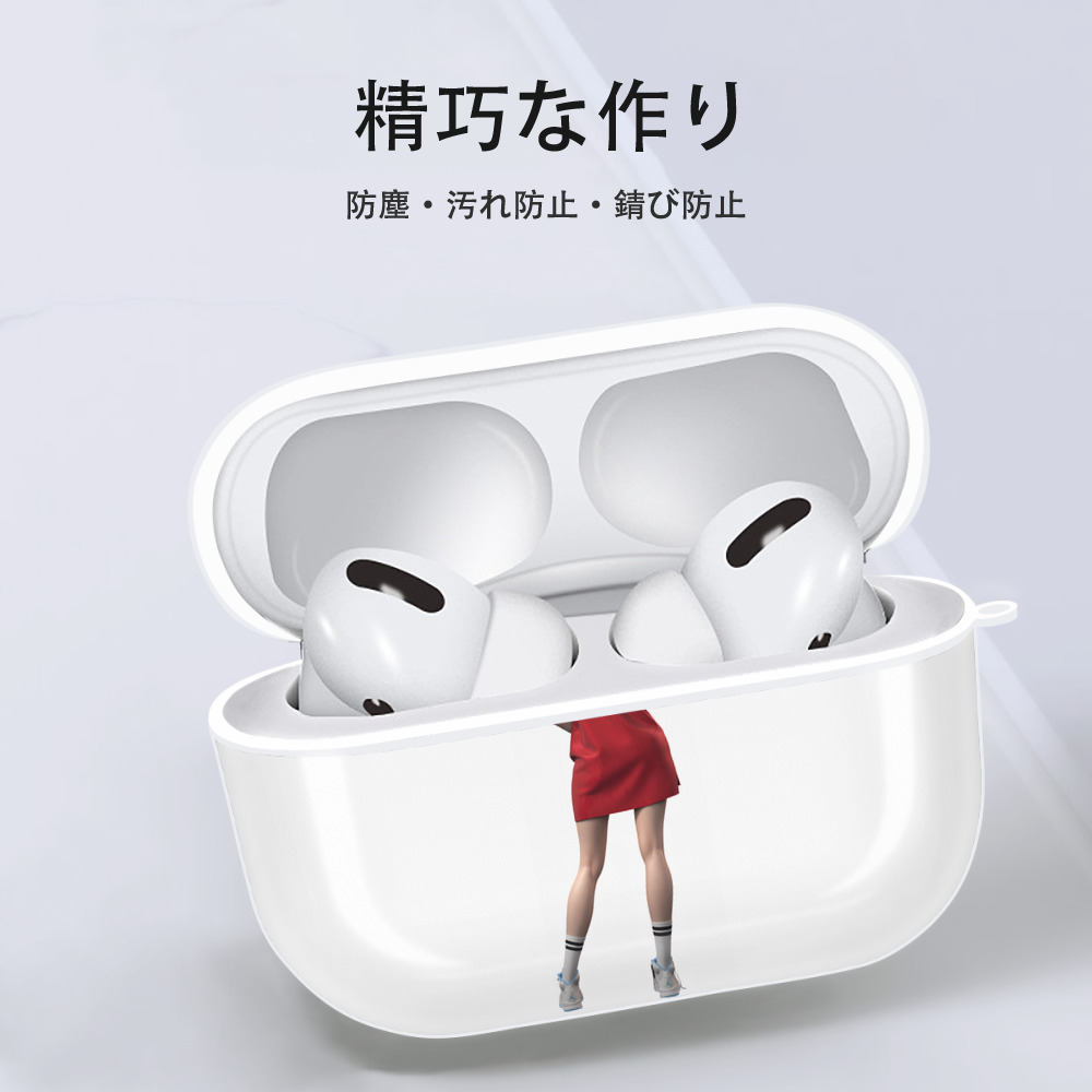 SLAM DUNK／スラムダンク 【AirPods Pro用】ハードシェル保護ケース 耐衝撃・防指紋・カラビナ付き商品仕様