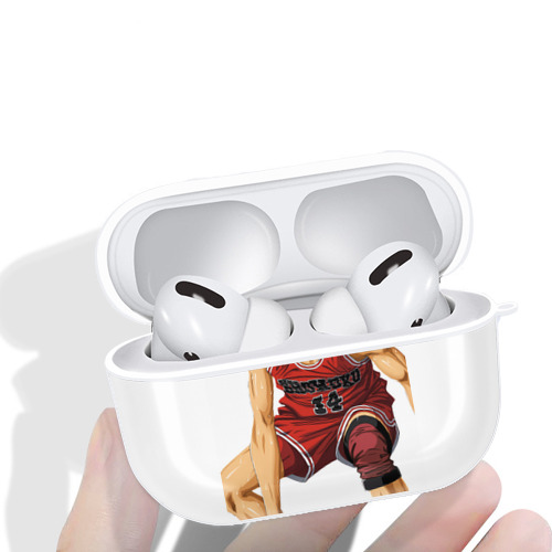SLAM DUNK／スラムダンク 【AirPods Pro用】ハードシェル保護ケース 耐衝撃・防指紋・カラビナ付き商品仕様