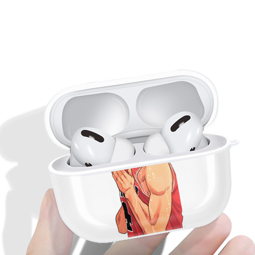 SLAM DUNK／スラムダンク 【AirPods Pro用】ハードシェル保護ケース 耐衝撃・防指紋・カラビナ付き商品仕様