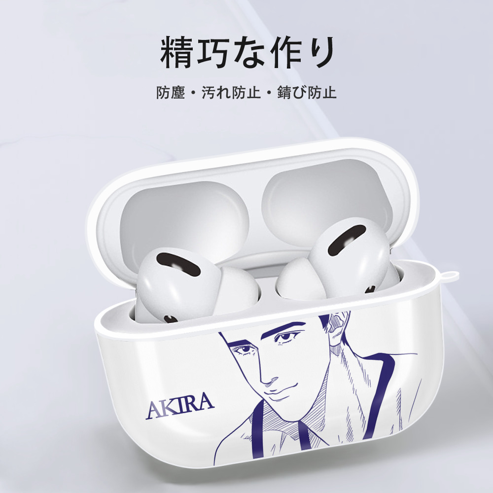 SLAM DUNK／スラムダンク 【AirPods Pro用】ハードシェル保護ケース 耐衝撃・防指紋・カラビナ付き商品仕様