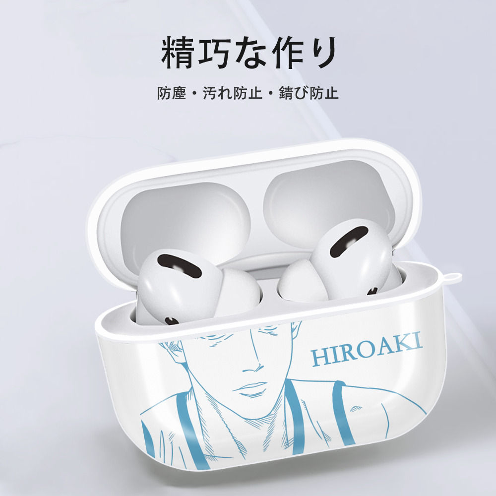 SLAM DUNK／スラムダンク 【AirPods Pro用】ハードシェル保護ケース 耐衝撃・防指紋・カラビナ付き商品仕様