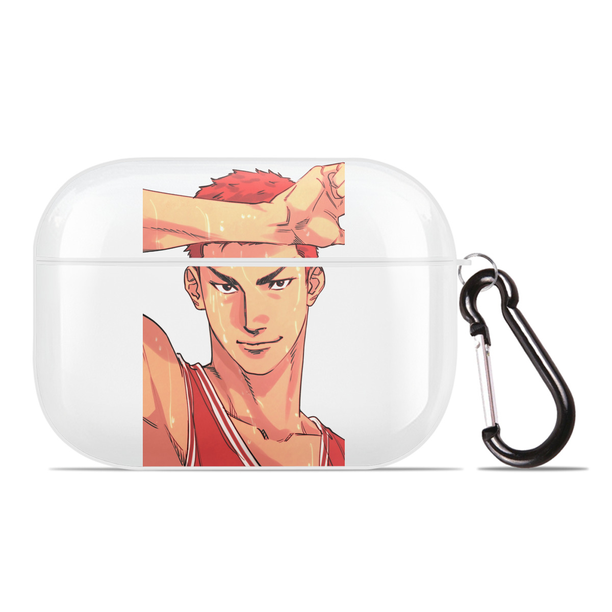 （画像用） SLAM DUNK／スラムダンク 【AirPods Pro用】ハードシェル保護ケース 耐衝撃・防指紋・カラビナ付き商品仕様