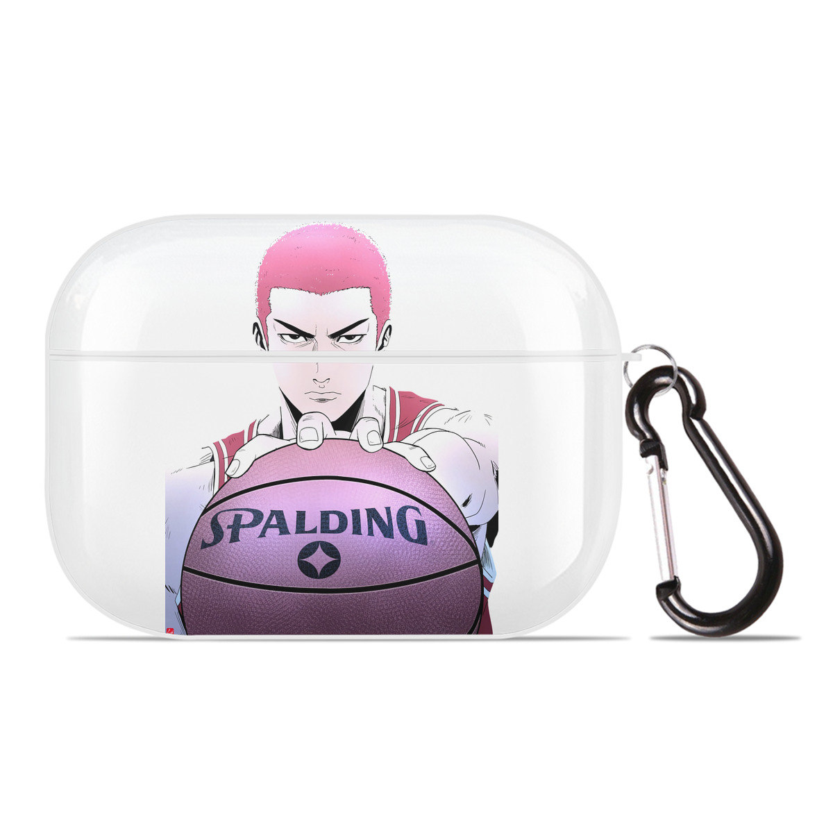 （画像用） SLAM DUNK／スラムダンク 【AirPods Pro用】ハードシェル保護ケース 耐衝撃・防指紋・カラビナ付き商品仕様