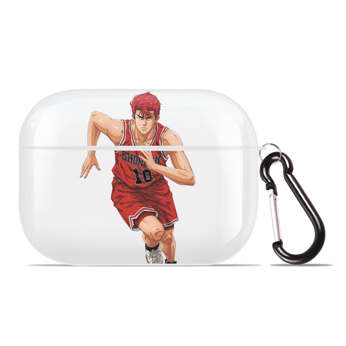 （画像用） SLAM DUNK／スラムダンク 【AirPods Pro用】ハードシェル保護ケース 耐衝撃・防指紋・カラビナ付き商品仕様