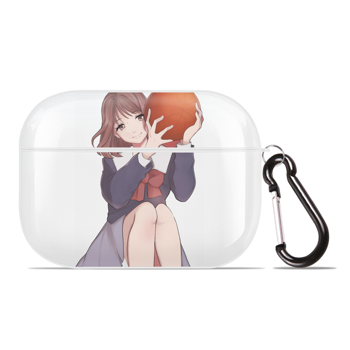 （画像用） SLAM DUNK／スラムダンク 【AirPods Pro用】ハードシェル保護ケース 耐衝撃・防指紋・カラビナ付き商品仕様