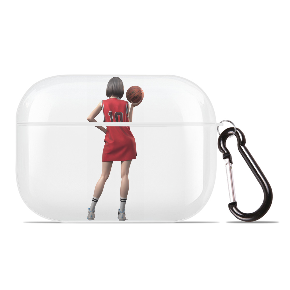 SLAM DUNK／スラムダンク 【AirPods Pro用】ハードシェル保護ケース 耐衝撃・防指紋・カラビナ付き商品仕様