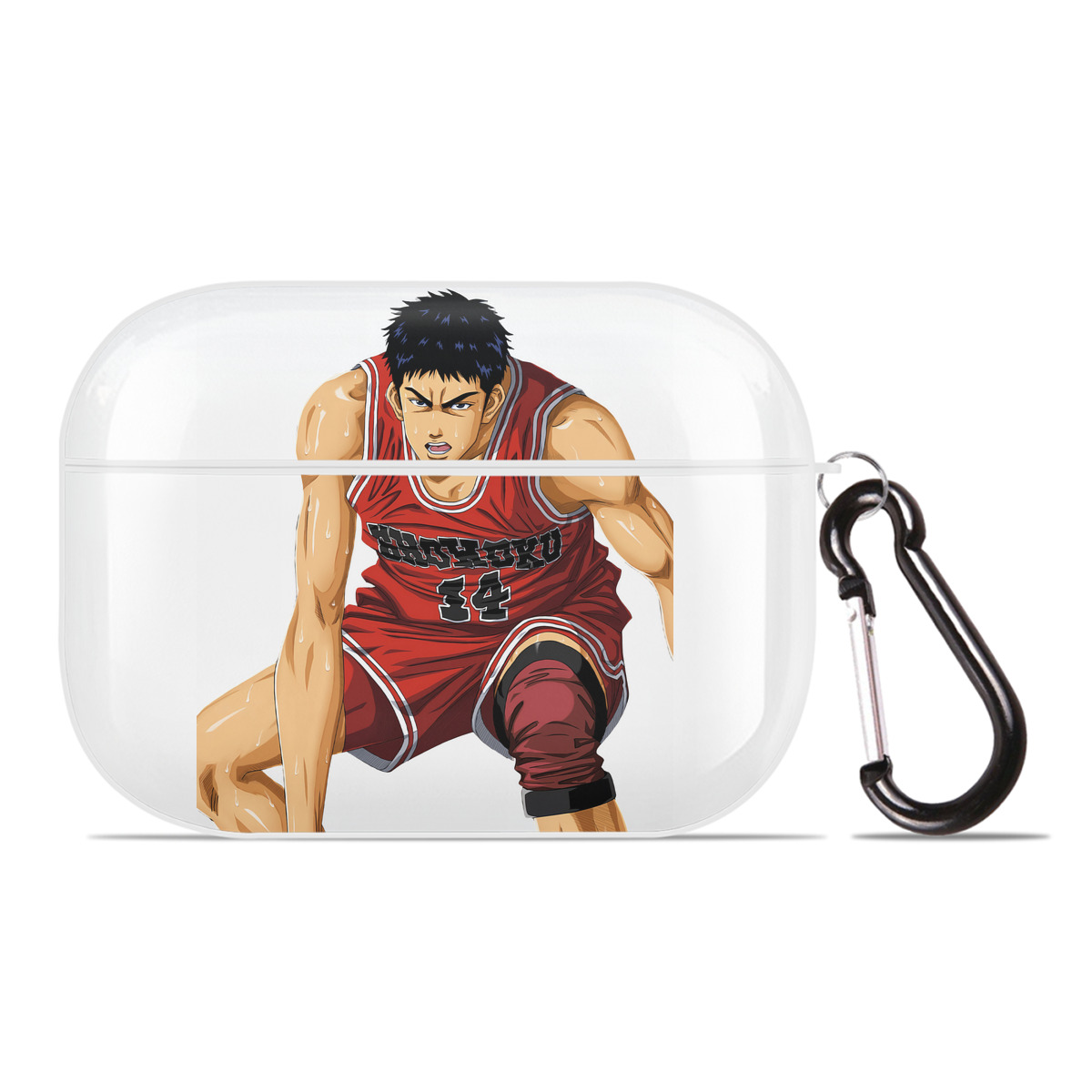 SLAM DUNK／スラムダンク 【AirPods Pro用】ハードシェル保護ケース 耐衝撃・防指紋・カラビナ付き商品仕様