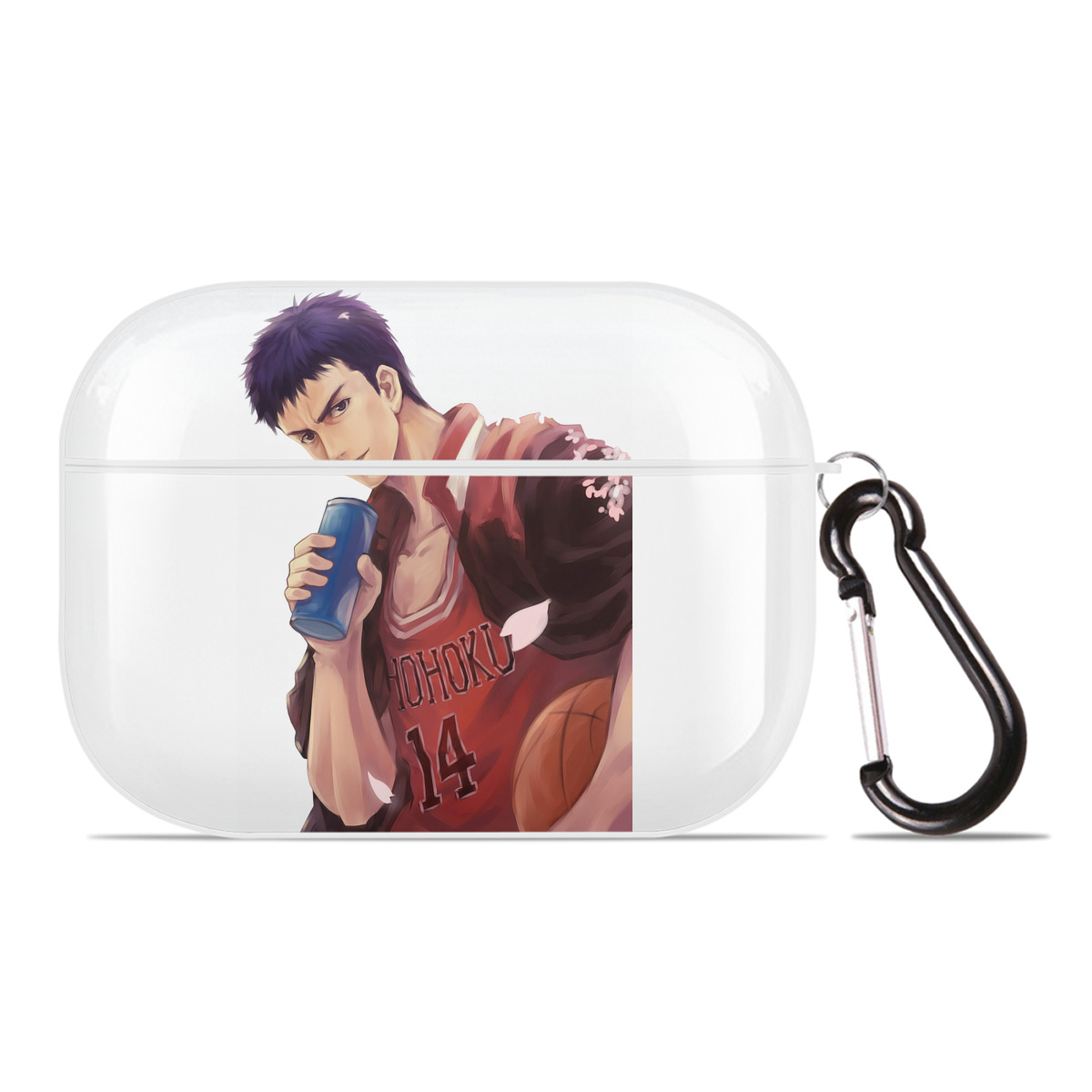 SLAM DUNK／スラムダンク 【AirPods Pro用】ハードシェル保護ケース 耐衝撃・防指紋・カラビナ付き商品仕様
