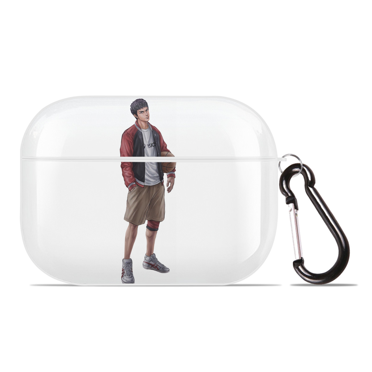 SLAM DUNK／スラムダンク 【AirPods Pro用】ハードシェル保護ケース 耐衝撃・防指紋・カラビナ付き商品仕様