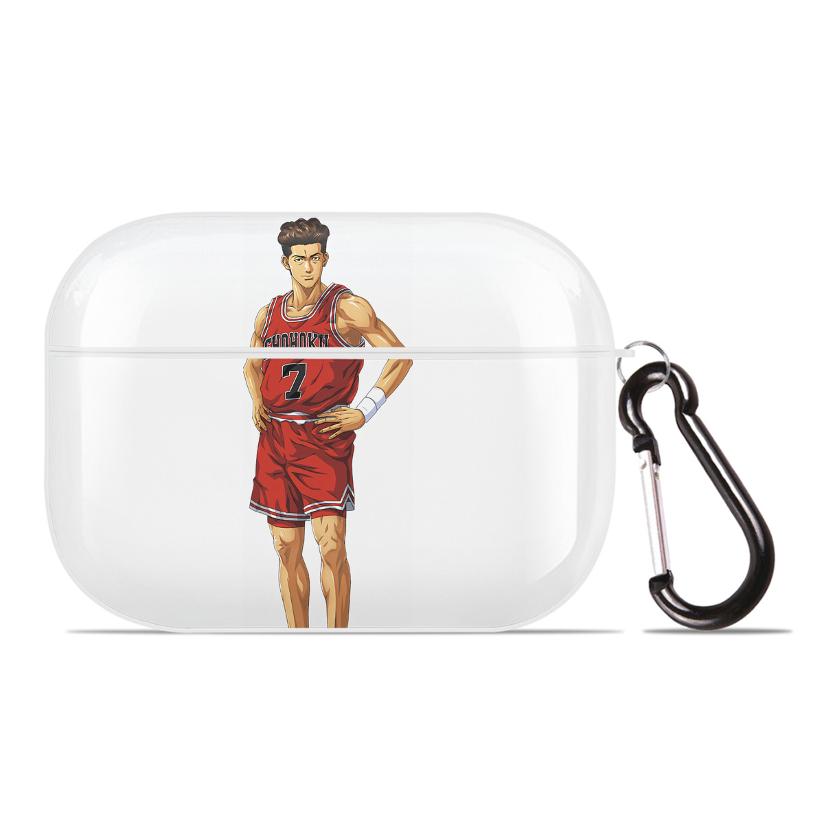 SLAM DUNK／スラムダンク 【AirPods Pro用】ハードシェル保護ケース 耐衝撃・防指紋・カラビナ付き商品仕様