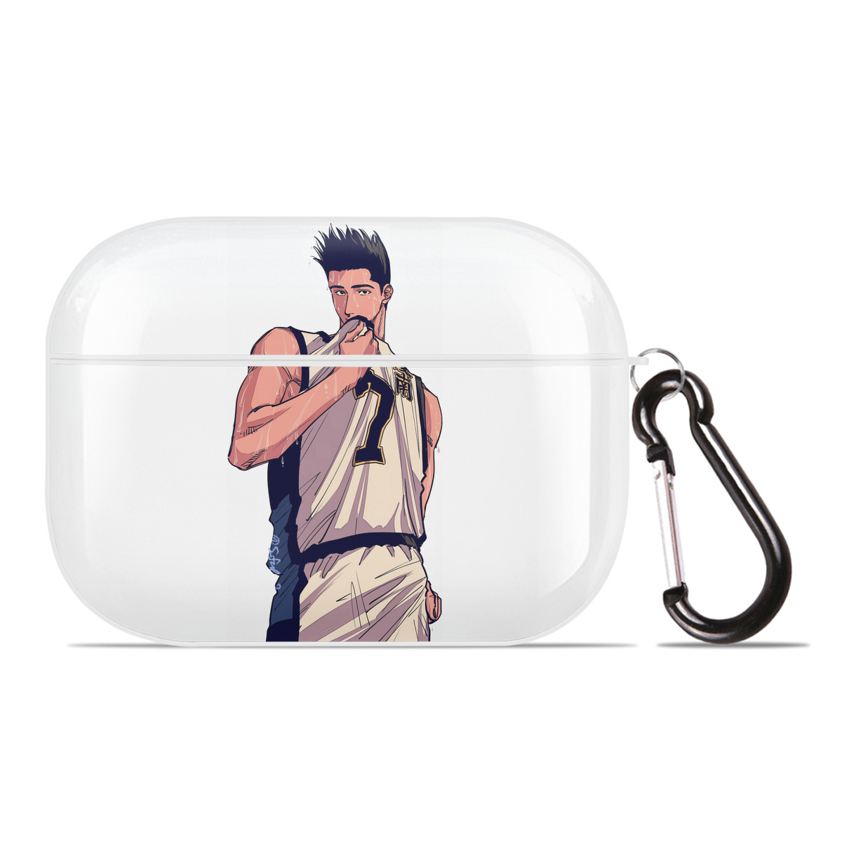 SLAM DUNK／スラムダンク 【AirPods Pro用】ハードシェル保護ケース 耐衝撃・防指紋・カラビナ付き商品仕様