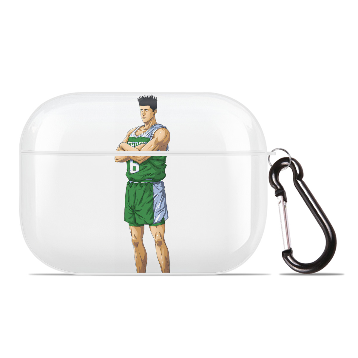 SLAM DUNK／スラムダンク 【AirPods Pro用】ハードシェル保護ケース 耐衝撃・防指紋・カラビナ付き商品仕様