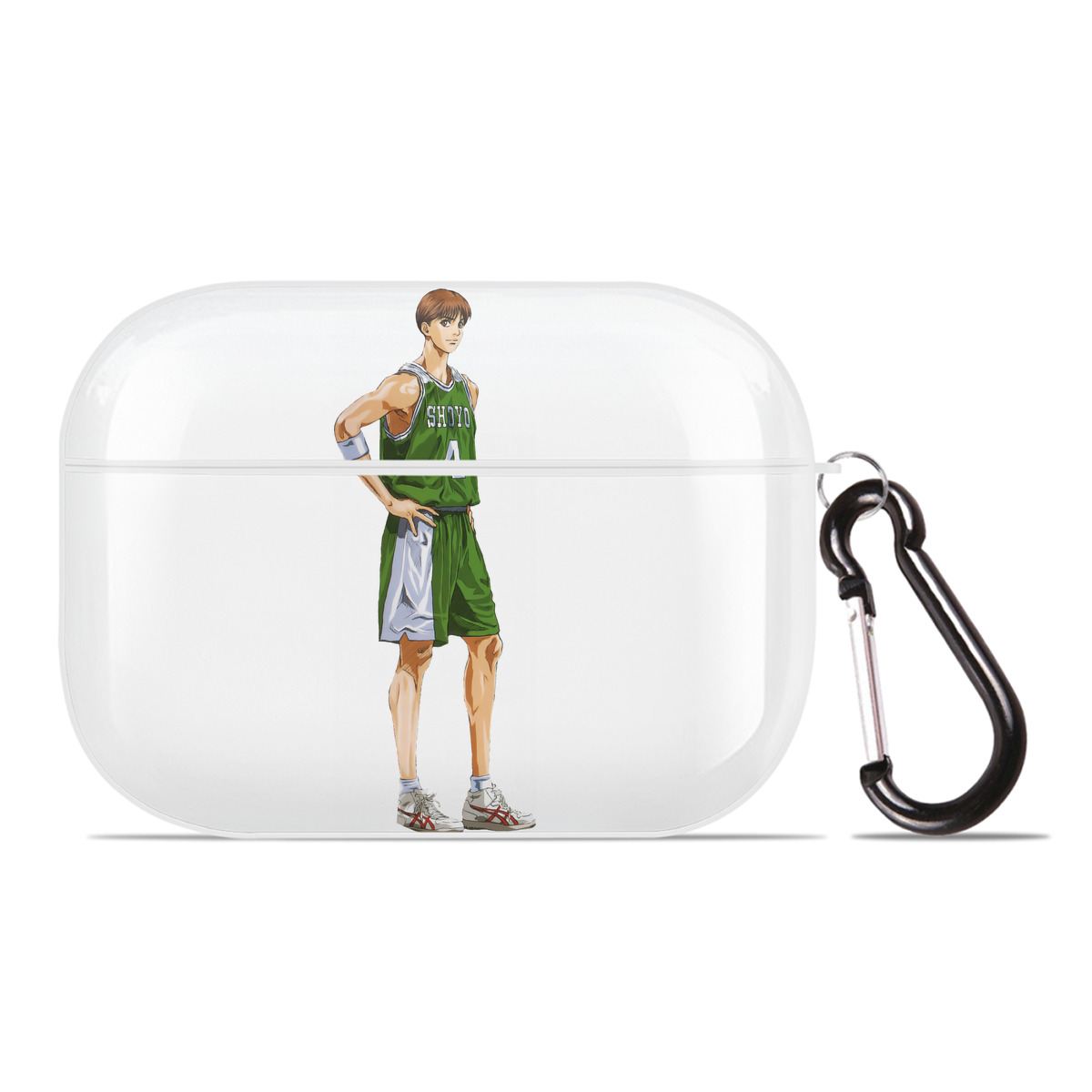 SLAM DUNK／スラムダンク 【AirPods Pro用】ハードシェル保護ケース 耐衝撃・防指紋・カラビナ付き商品仕様