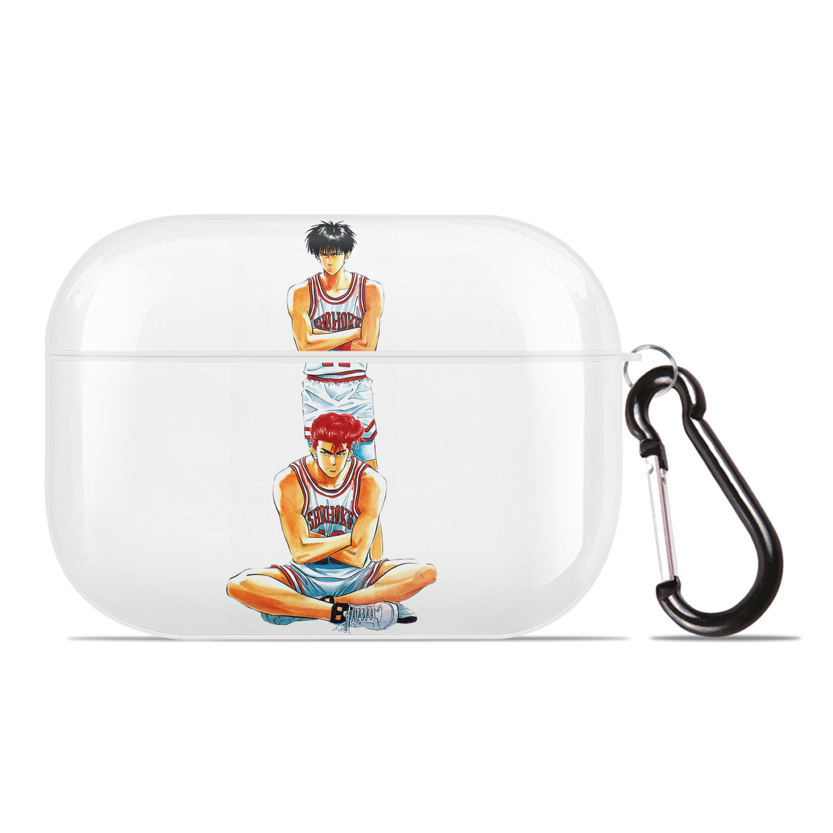 SLAM DUNK／スラムダンク 【AirPods Pro用】ハードシェル保護ケース 耐衝撃・防指紋・カラビナ付き商品仕様