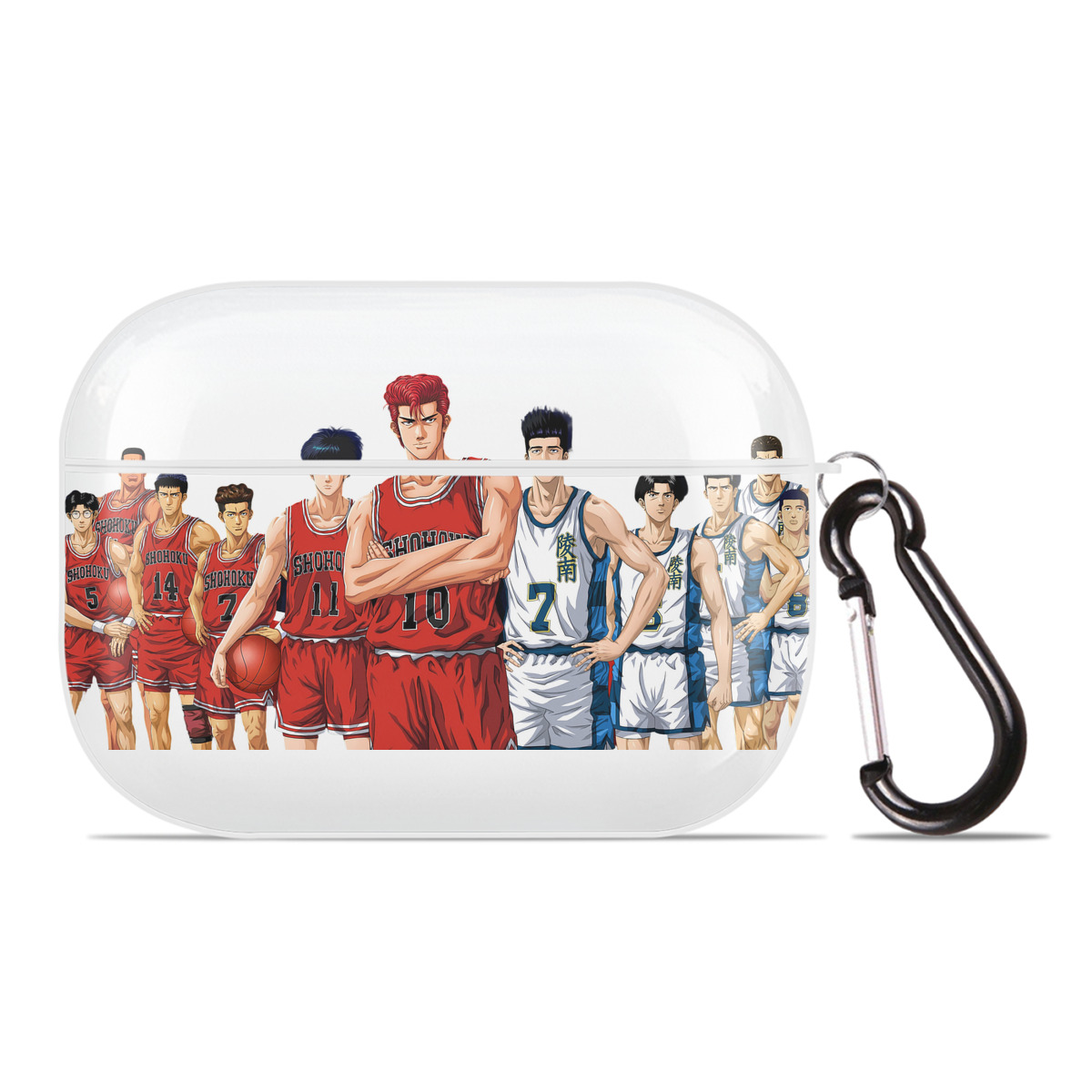 SLAM DUNK／スラムダンク 【AirPods Pro用】ハードシェル保護ケース 耐衝撃・防指紋・カラビナ付き商品仕様
