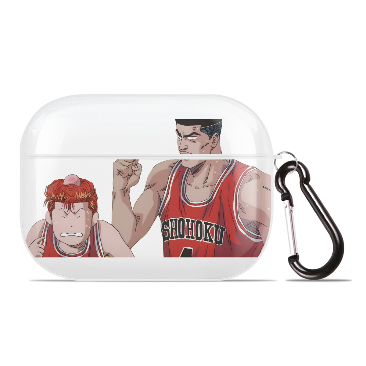 SLAM DUNK／スラムダンク 【AirPods Pro用】ハードシェル保護ケース 耐衝撃・防指紋・カラビナ付き商品仕様