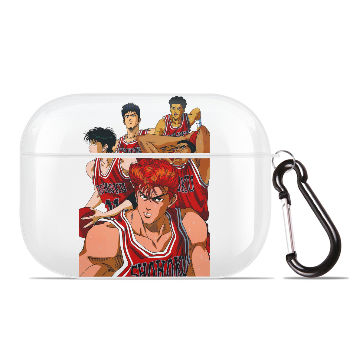 SLAM DUNK／スラムダンク 【AirPods Pro用】ハードシェル保護ケース 耐衝撃・防指紋・カラビナ付き商品仕様