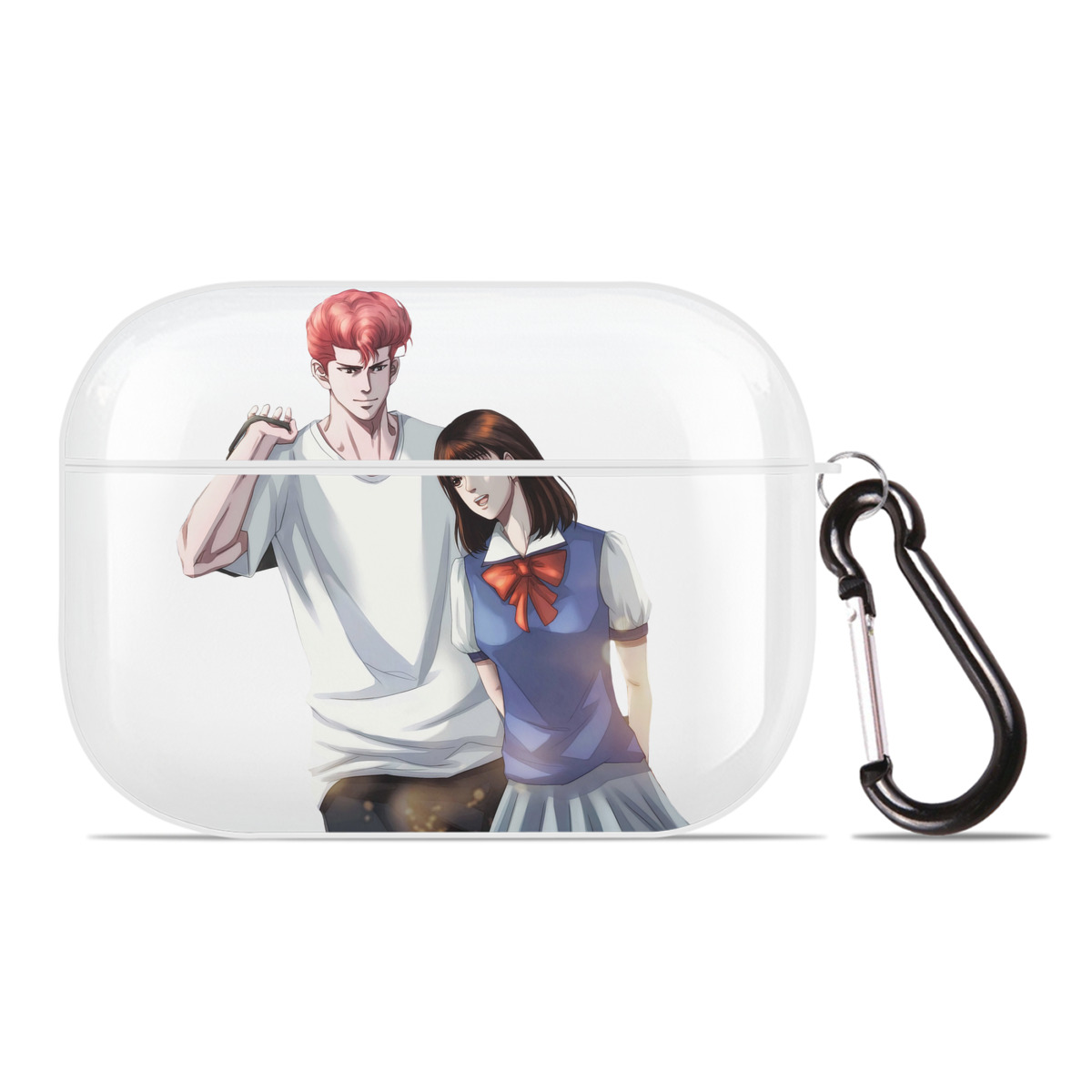 （画像用） SLAM DUNK／スラムダンク 【AirPods Pro用】ハードシェル保護ケース 耐衝撃・防指紋・カラビナ付き商品仕様