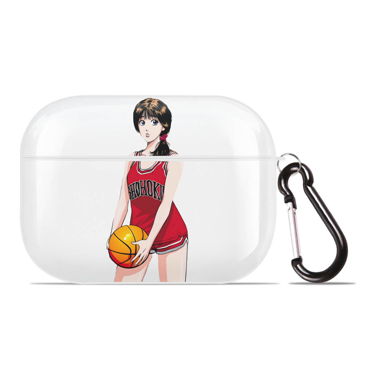 SLAM DUNK／スラムダンク 【AirPods Pro用】ハードシェル保護ケース 耐衝撃・防指紋・カラビナ付き商品仕様