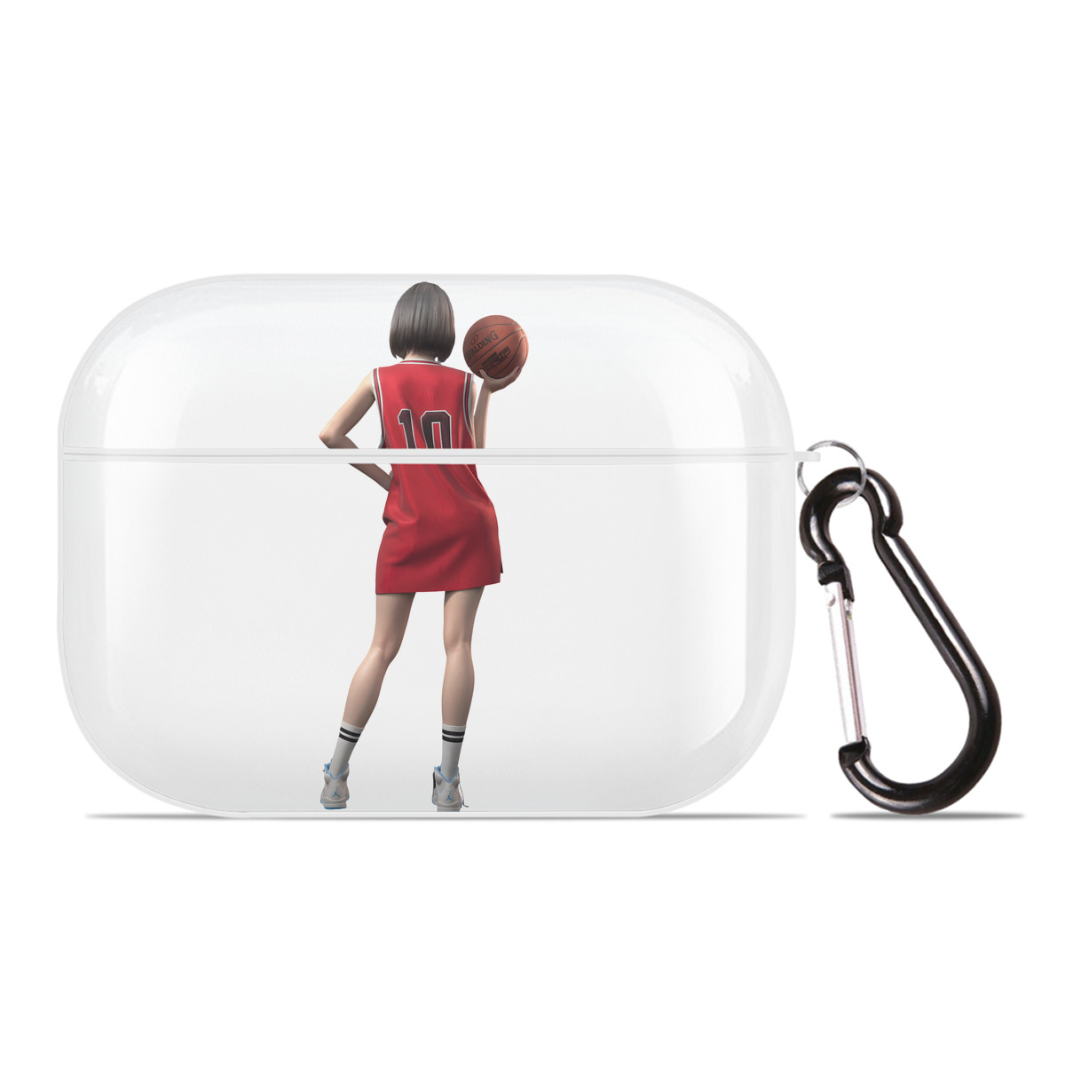 SLAM DUNK／スラムダンク 【AirPods Pro用】ハードシェル保護ケース 耐衝撃・防指紋・カラビナ付き商品仕様