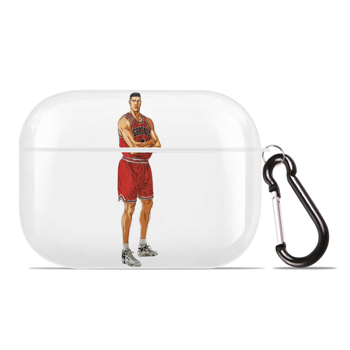 SLAM DUNK／スラムダンク 【AirPods Pro用】ハードシェル保護ケース 耐衝撃・防指紋・カラビナ付き商品仕様