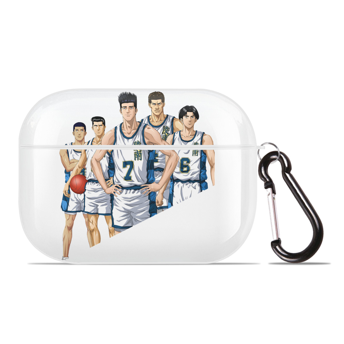 SLAM DUNK／スラムダンク 【AirPods Pro用】ハードシェル保護ケース 耐衝撃・防指紋・カラビナ付き商品仕様