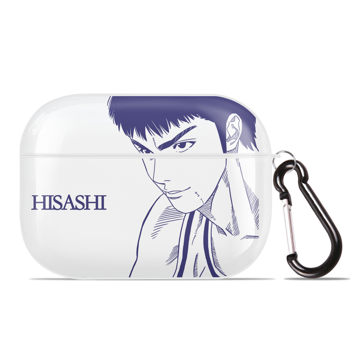 SLAM DUNK／スラムダンク 【AirPods Pro用】ハードシェル保護ケース 耐衝撃・防指紋・カラビナ付き商品仕様