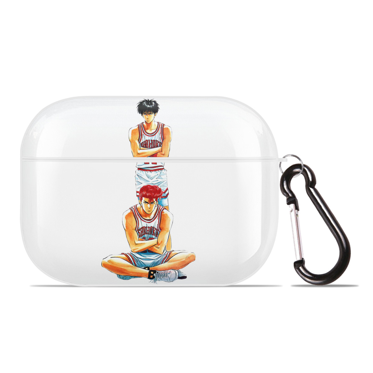 SLAM DUNK／スラムダンク 【AirPods Pro用】ハードシェル保護ケース 耐衝撃・防指紋・カラビナ付き商品仕様