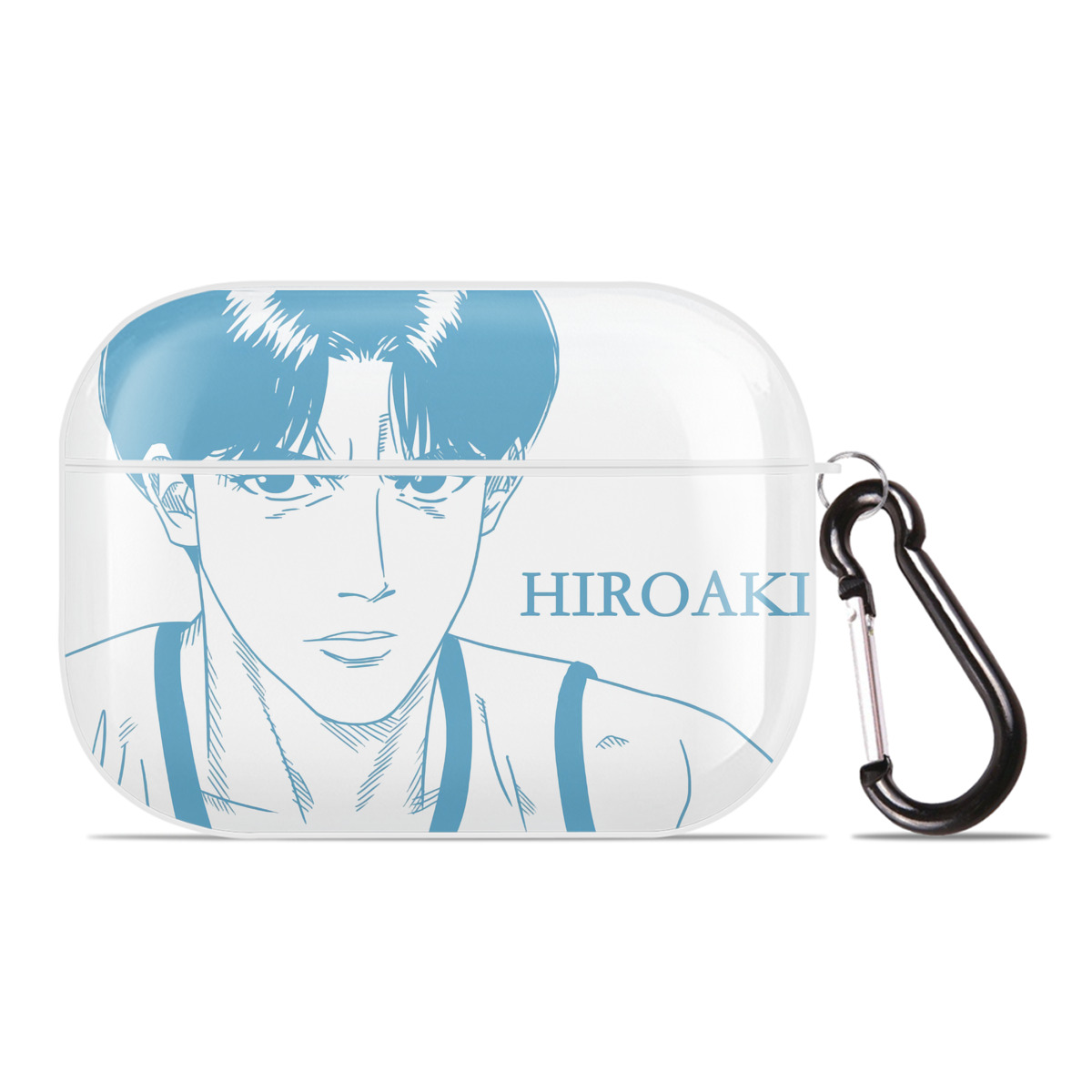 （画像用） SLAM DUNK／スラムダンク 【AirPods Pro用】ハードシェル保護ケース 耐衝撃・防指紋・カラビナ付き商品仕様