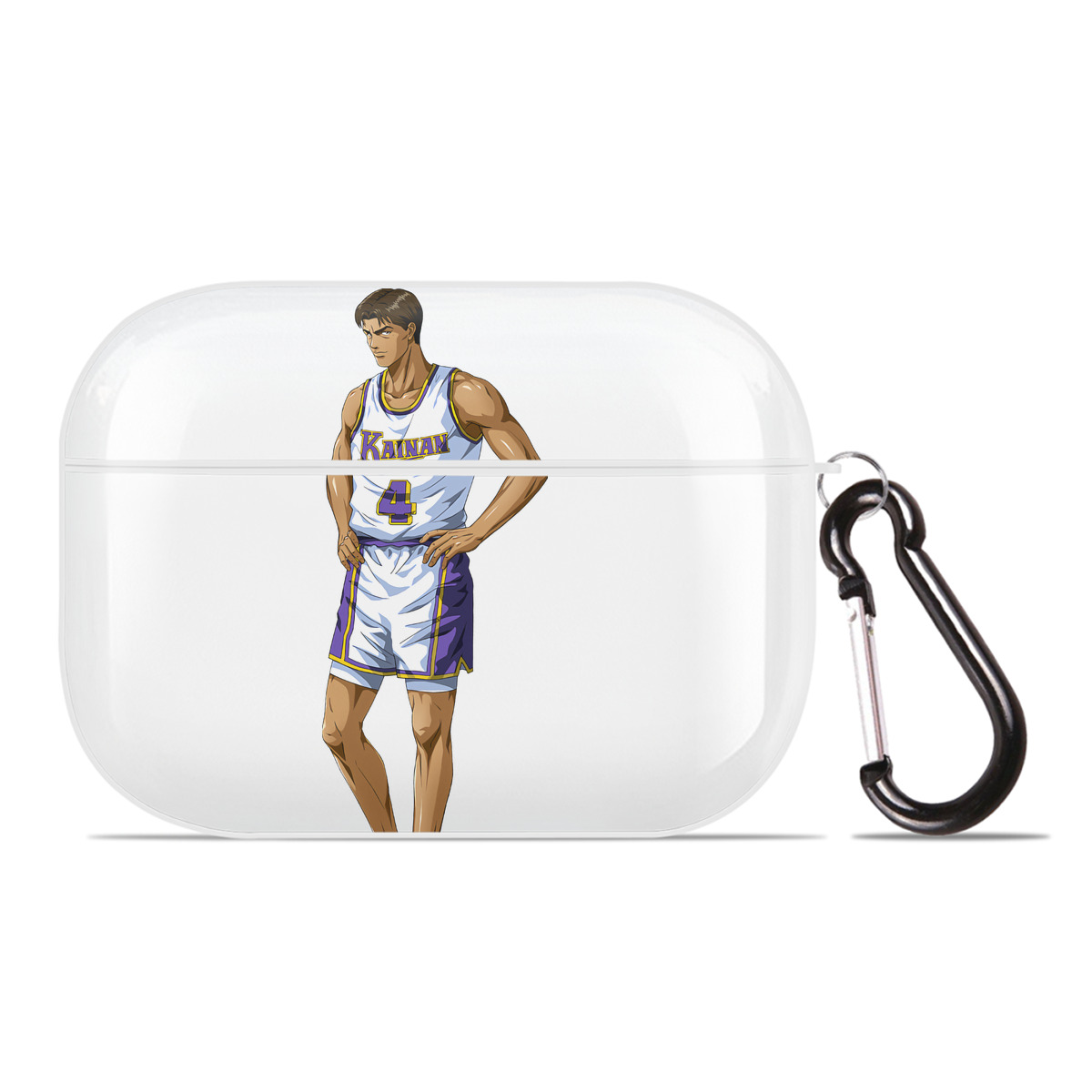 SLAM DUNK／スラムダンク 【AirPods Pro用】ハードシェル保護ケース 耐衝撃・防指紋・カラビナ付き商品仕様