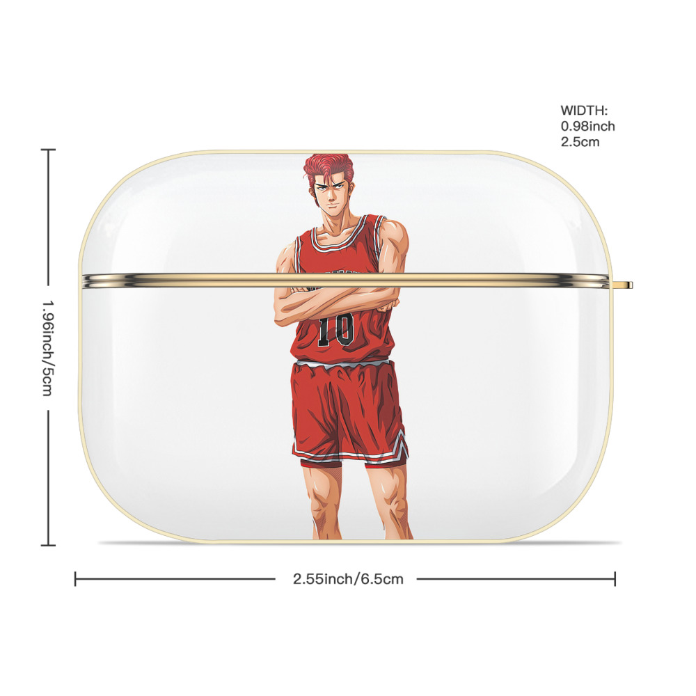SLAM DUNK／スラムダンク 【AirPods Pro用】ハードシェル保護ケース｜耐衝撃・防指紋・カラビナ付き商品仕様