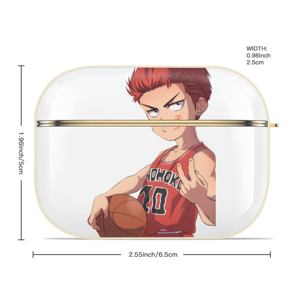 SLAM DUNK／スラムダンク 【AirPods Pro用】ハードシェル保護ケース｜耐衝撃・防指紋・カラビナ付き商品仕様