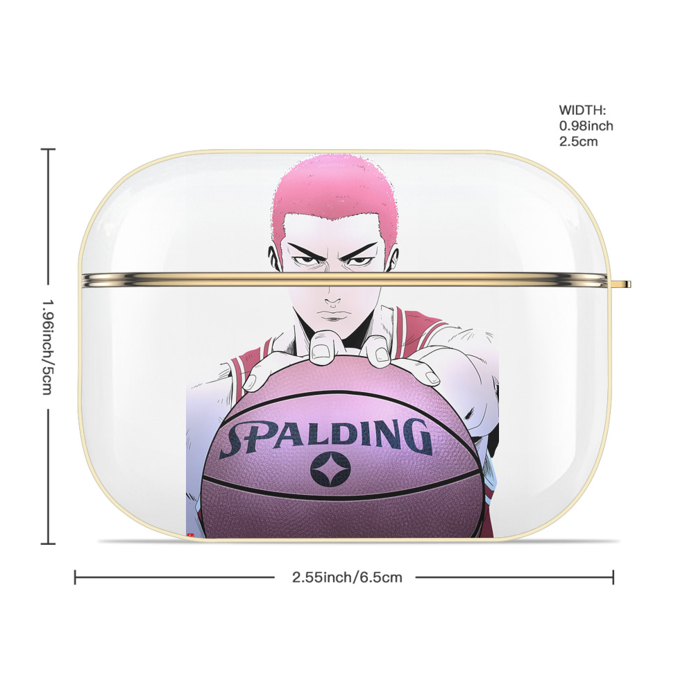 SLAM DUNK／スラムダンク 【AirPods Pro用】ハードシェル保護ケース｜耐衝撃・防指紋・カラビナ付き商品仕様